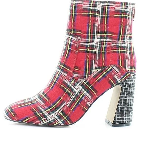 BETSEY JOHNSON
BLANCHE RHINESTONE ZIP UP ANKLE BOOTS Sz 7.5 - Picture 1 of 12